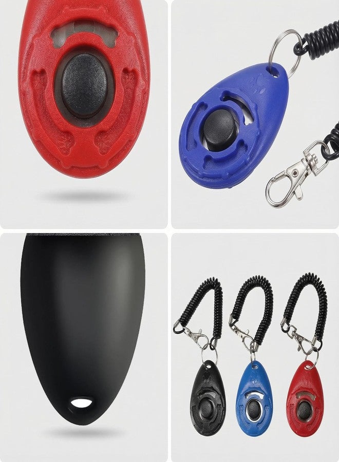 Jashem Dog Training Clicker with Wrist Strap Durable Lightweight Easy to Use, 9-Pack Pet Training Clickers for Cats Puppy Birds Horses. Perfect for Behavioral Training - Image 4
