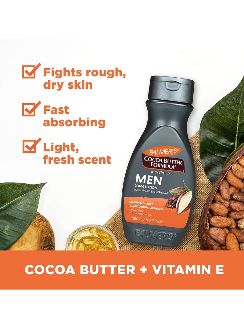 PALMER'S - Palmer's Cocoa Butter Formula Men's Lotion, 8.5 Ounce - Image 1