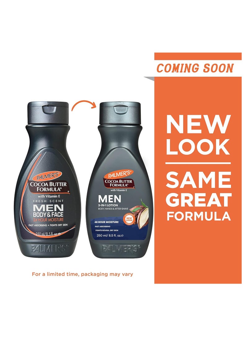 PALMER'S - Palmer's Cocoa Butter Formula Men's Lotion, 8.5 Ounce - Image 1