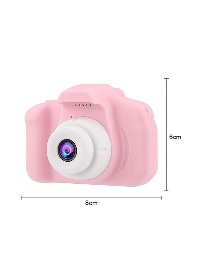 Generic Digital Camera Mini Room Toys Camera for Kids Screen Camera Toy Kids Photography Camera Digital Camera Kids Playset Kids Camera Mini Camera Kids Toy Camera Small  Cartoon Child(Pink)  - Image 2