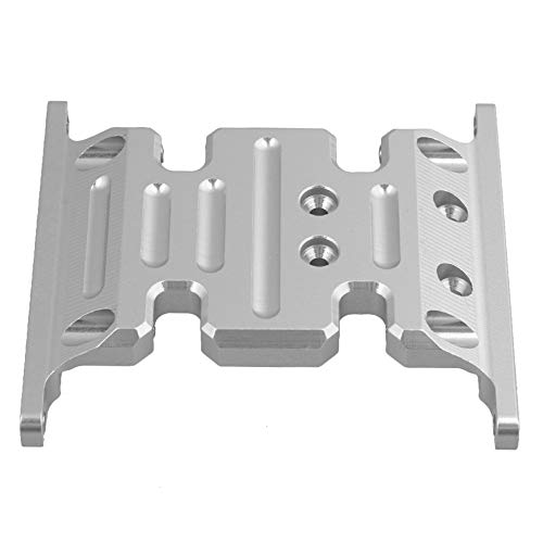 Mxfans Silver Accessory AX80024 Center Skid Plate Replacement for AXIAL SCX10 Electric 4WD RC110 - Image 1