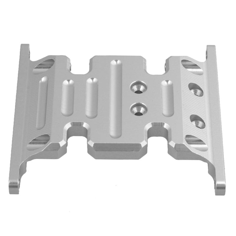 Mxfans Silver Accessory AX80024 Center Skid Plate Replacement for AXIAL SCX10 Electric 4WD RC110 - Image 4