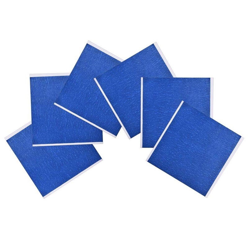 High Temperature Adhesive Tape 5PCS Blue Crepe Paper for 3D Printer Hot Bed Plate - Image 2