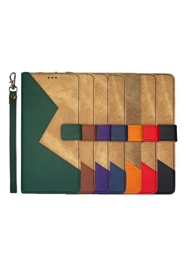 IDEWEI Case For Motorola Moto G55 5G Two-color Splicing Leather Phone Case - Image 5