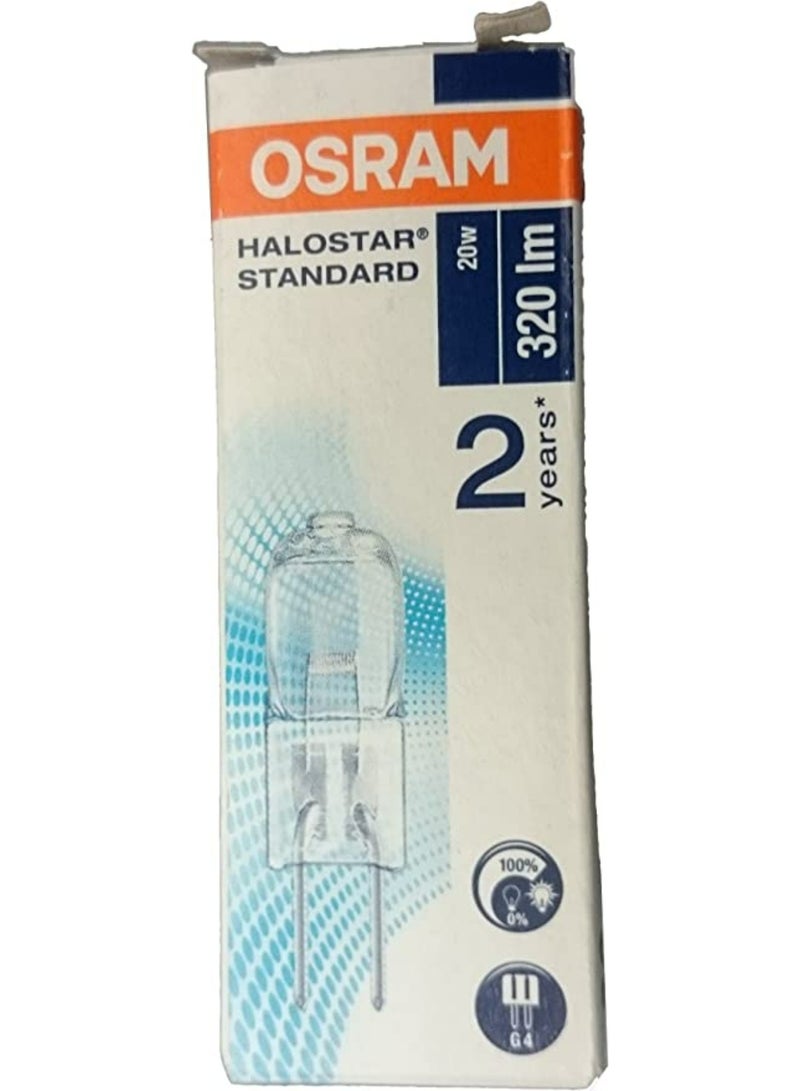 Osram 64425 Halogen Capsule Lamp Dimmable Halo Star, G4 20 W, 12 V 320 lm [Energy Class C] - Image 2