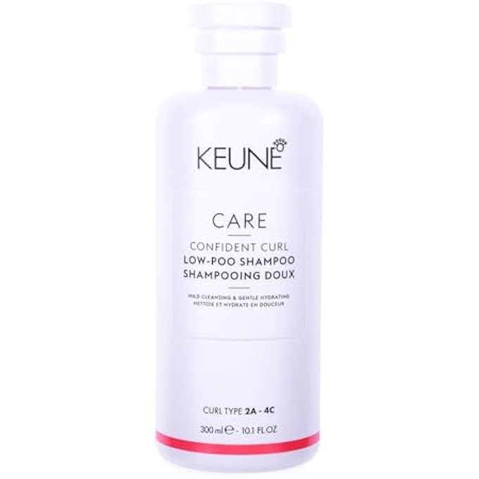 Keune CARE LINE CONFIDENT CURL LOW - POO SHAMPOO 300 ML - DELICATE SHAMPOO FOR CURLY HAIR - Image 2