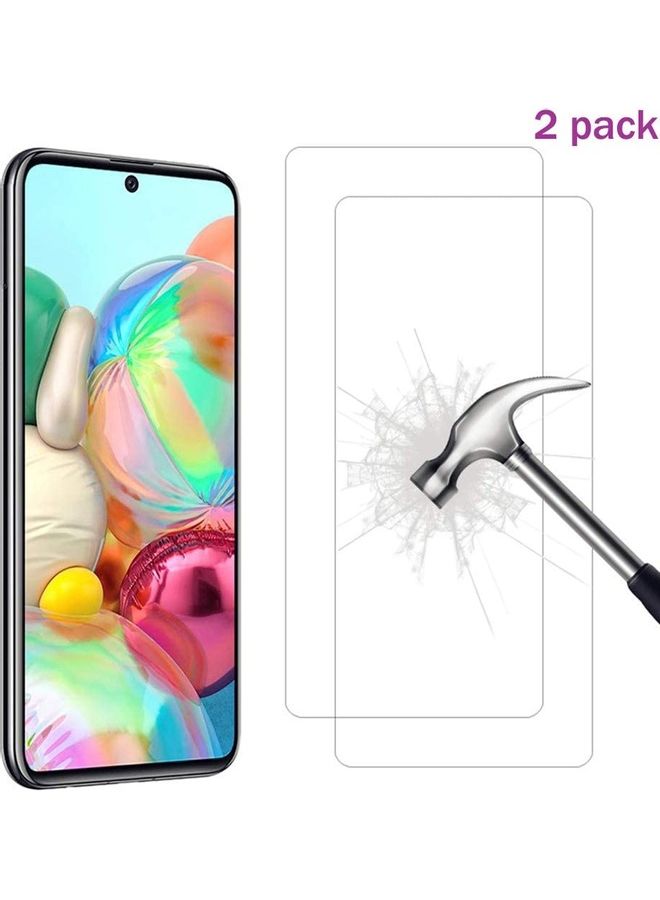 ICS 2-Piece Screen Protector For Samsung Galaxy A51 Clear - Image 1