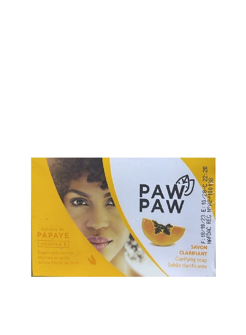 Paw Paw Three Pieces Of Clarifying Soap With Vitamin E And Papaya extracts 3x180g - Image 3