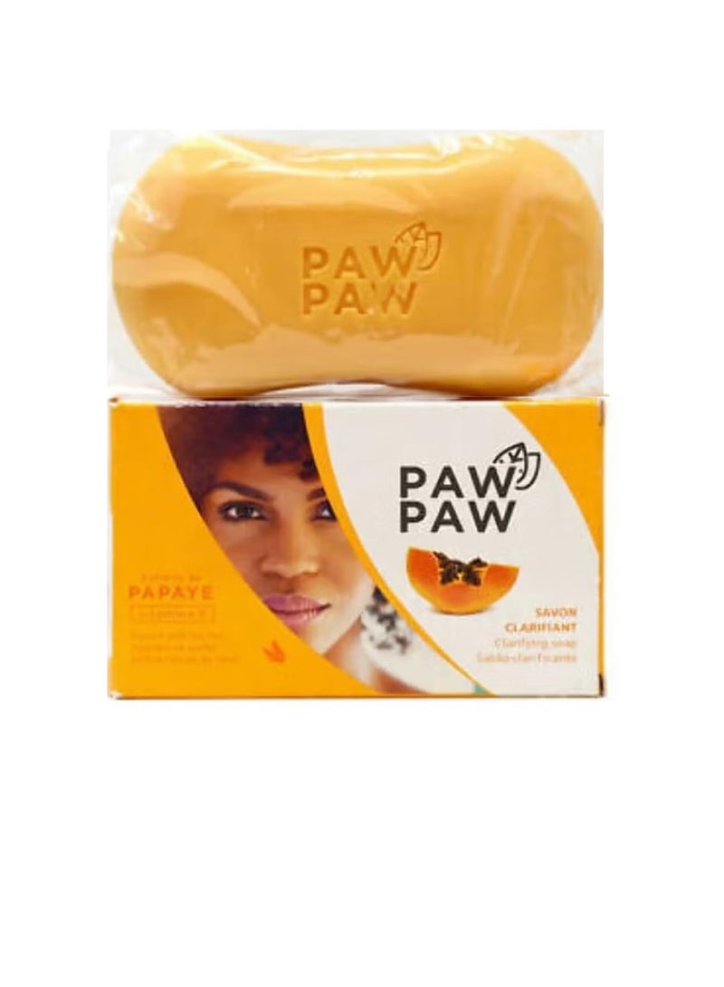 Paw Paw Three Pieces Of Clarifying Soap With Vitamin E And Papaya extracts 3x180g - Image 2