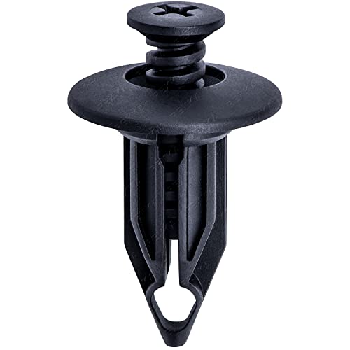 Rexka 10pcs Bumper Cover Retainer Clips 12mm Push Pin Compatible with Chrysler 6502625 07-18 Jeep Wrangler & Wrangler Unlimited JK Dodge Dakota Durango Ram 1500 2500 3500 4500 5500 GM 10140480 - Image 2