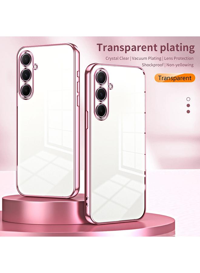 اس-توب جراب لهاتف Samsung Galaxy A56، جراب شفاف مطلي بفتحة دقيقة - Image 2