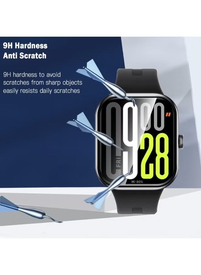 3 قطع من واقيات الشاشة لساعة Redmi Watch 6 Active، فيلم حماية شاشة فائق الوضوح بتغطية كاملة - Image 2