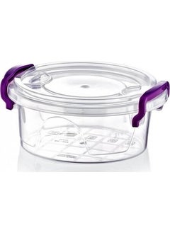 Bonny Box Round Storage Container 0.6 Lt (2 Pieces) Sa-690