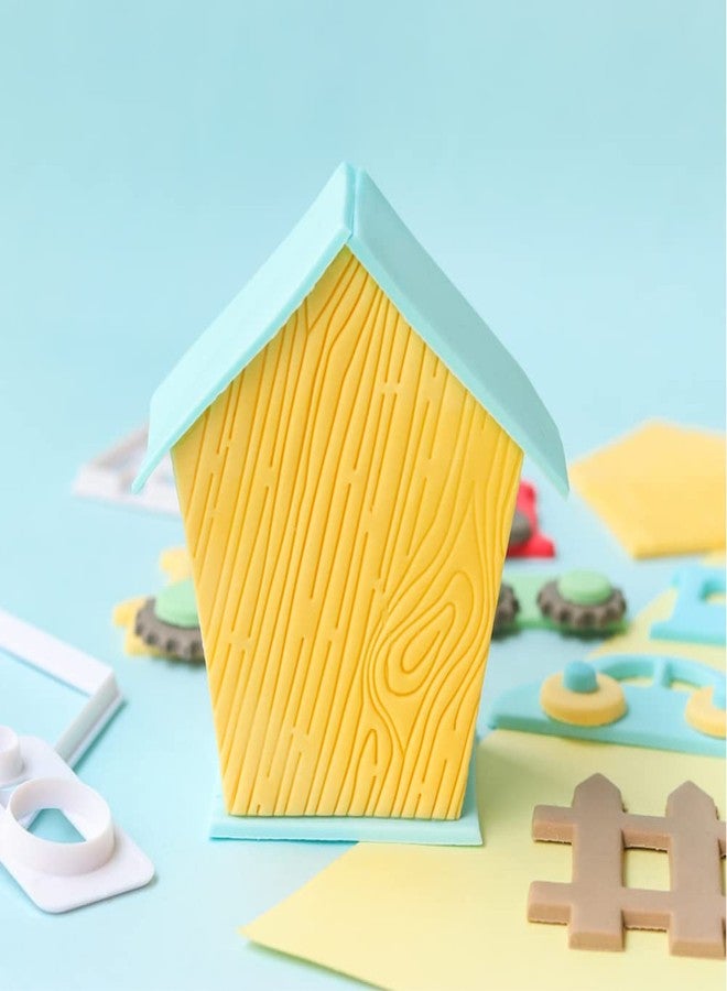 Aprildecember Gingerbread House Cookie Cutter Set, 3D Plastic Mini Christmas Cookie Cutter Kit, Biscuit Mold DIY Baking Tools - Image 4