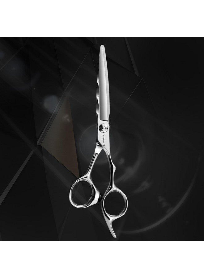 Nelannxi AOLANDUO Hair Cutting Scissor-Extremely Sharp-Offset Design Using Japanese VG10 Stainless Steel Hair Scissor for Barbers & Salon Stylists- Smooth Motion Fine Craftsmanship Barber Scissor - Image 2