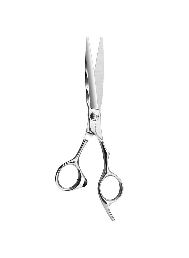 Nelannxi AOLANDUO Hair Cutting Scissor-Extremely Sharp-Offset Design Using Japanese VG10 Stainless Steel Hair Scissor for Barbers & Salon Stylists- Smooth Motion Fine Craftsmanship Barber Scissor - Image 1