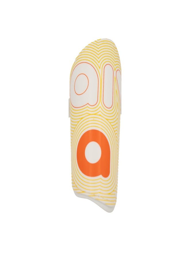Aivin Coreguard Shin Guards with Lycra Sleeves | Lightweight, Breathable & Durable | EVA Cushioning for Impact Protection | Velcro Elastic Strap | Small, Medium, Large Sizes (Solar, L) - Image 1