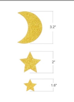 ThePartyPopper Ramadan Star and Crescent Moon Hanging Garland  - Image 2