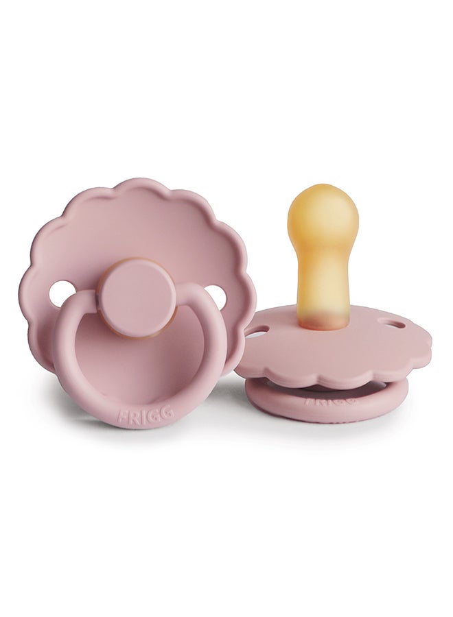 FRIGG لهاية FRIGG Daisy من اللاتكس للأطفال 6-18 شهر 1-Pack وردي - الحجم 2 - Image 2