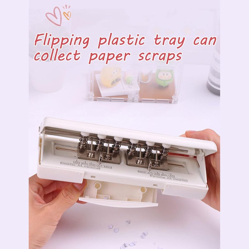 Tyenaza Binding Machine Spiral Binder 6 Holes Puncher Punching Machine for A4 A5 B5 A6 A7 - Image 5