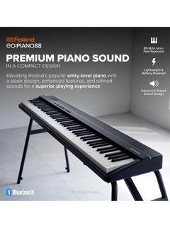 Roland GO:PIANO88 88-Key Touch-Sensitive Portable Keyboard  - Image 2