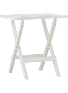 Cosmoplast Cosmoplast Portable Camping Folding Table, White  - Image 3