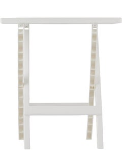 Cosmoplast Cosmoplast Portable Camping Folding Table, White  - Image 4