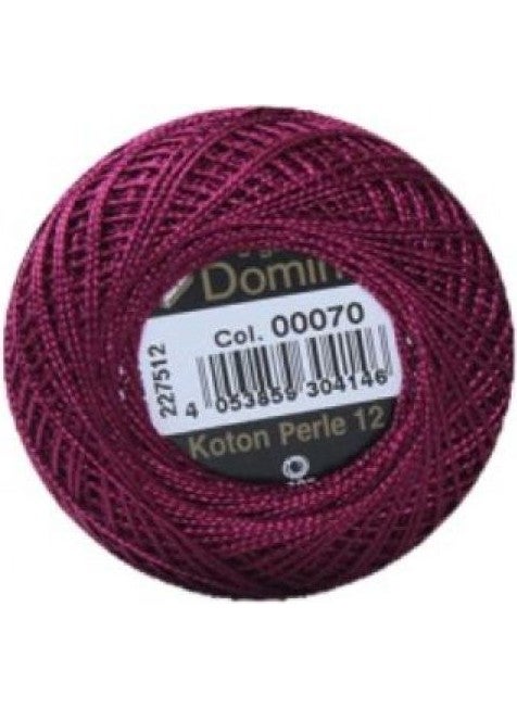 Coats - Domino Koton Perle No:12 Embroidery Thread - Image 1