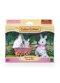 Calico Critters Connor & Kerri’S Carriage Ride Doll Playset Collectible Ready To Play Model Number: Cc2488  - Image 3