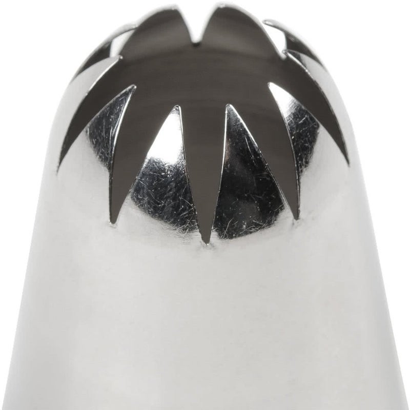 Ateco # 849 - Closed Star Pastry Tip .69'' Opening Diameter- Stainless Steel by Ateco - Image 4