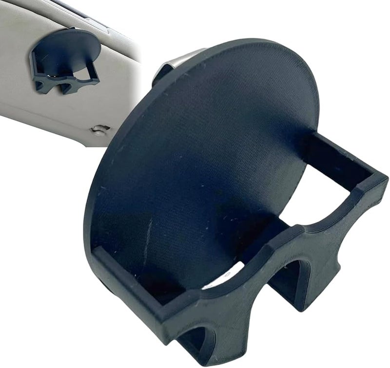 Black Car Visor Dip Can Holder Non Slip Compact Storage Clip for Truck Vehicle RV - Image 1