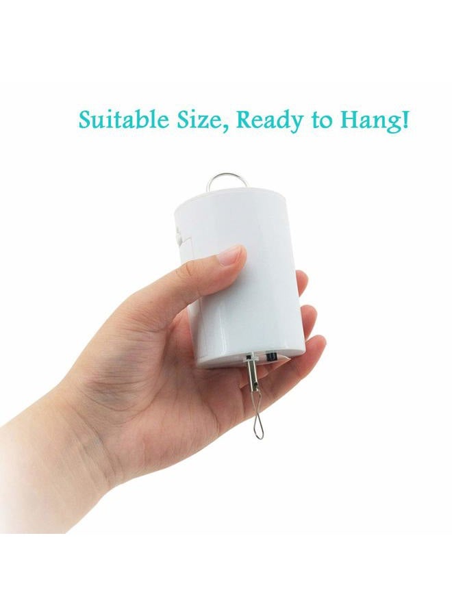 FONMY Hanging Display Motor with Remote for Wind Spinner Ornament Hanging Decor Wind Chimes Baby Crib Mobile Battery Operated Motor-10 RPM Low Speed - Image 2
