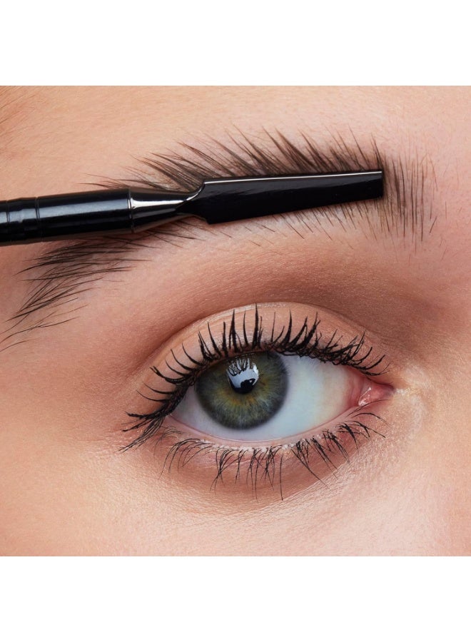 إلف أداة رفع الحواجب من إي إل إف كوزماتيكس، فرشاة حواجب مزدوجة الأطراف للعناية بالحواجب ورفعها ووضع شمع الحواجب، تمنح مظهرًا ناعمًا ومنفوشًا، لون أسود - Image 5