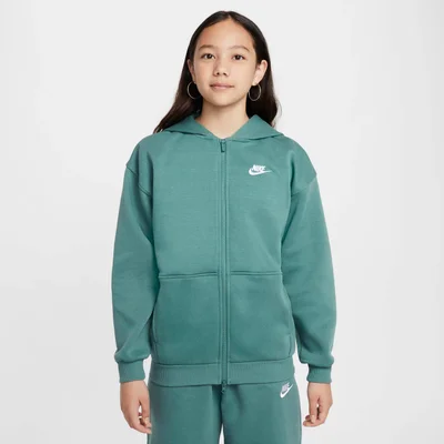 Nike Kids' Sportswear Club Fleece Oversized Full-Zip Hoodie