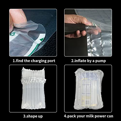 Deera Inflatable Air Column Bag for Protective/Cushioning/Safe Packing of Fragile/Bottle/Cartrige Size : 210X280 MM (350 ML) Pack of 50 - (Pump Not Included) - Image 3