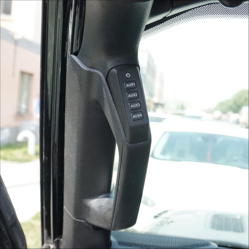 Voswitch JL400 Grab Handle Switch Panel for Jeep Wrangler JL 20182023 and Gladiator 20202023
