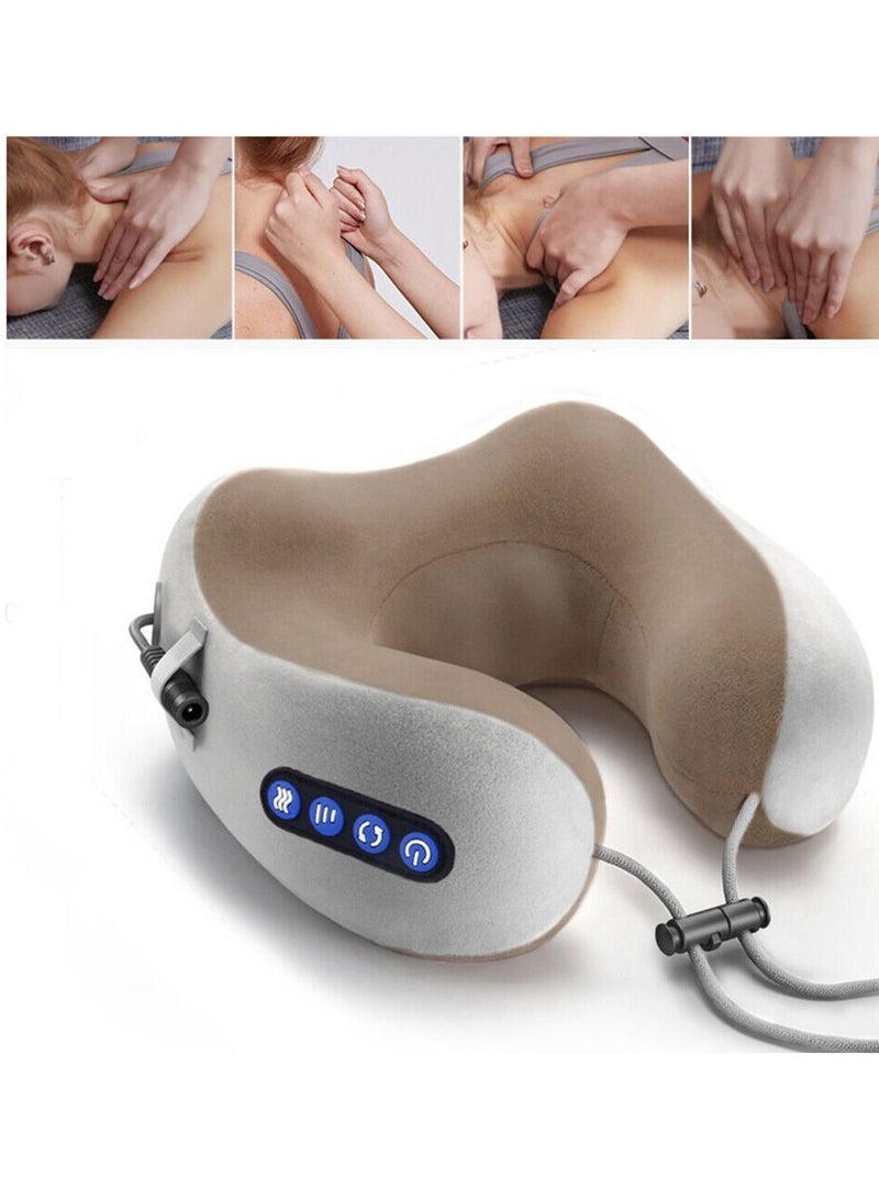 إلترازون Electric Neck Massager U-shaped Pillow Portable Shoulder Cervical Massager - Image 1