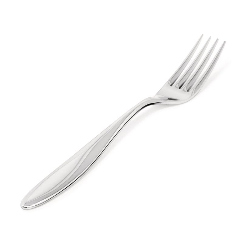 Alessi Mami 8-Inch Table Fork, 18/10 Stainless Steel Mirror Polish, Set of 6 - Image 4
