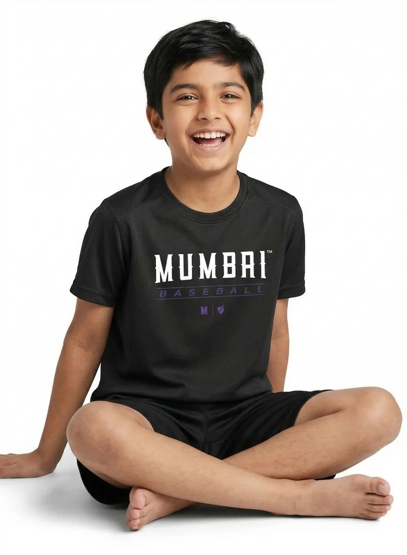 Baseball United Mumbai Cobras Kids' Dugout T-Shirt