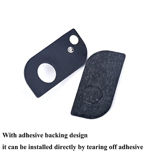 HRCHCG Black Stainless Steel Arrow Rest Archery RH LH Recurve Bow Arrow Rest Hunting Shooting Targeting Accessory(Pack of 3) (Right Hand) - Image 3