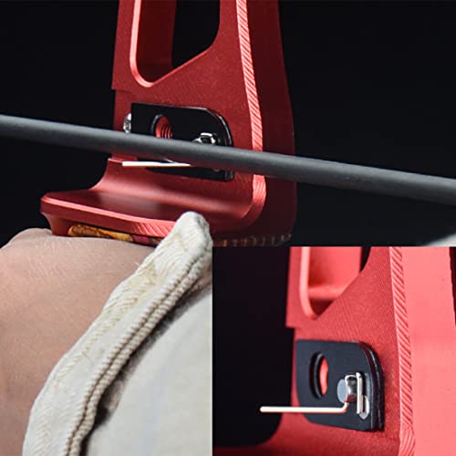 HRCHCG Black Stainless Steel Arrow Rest Archery RH LH Recurve Bow Arrow Rest Hunting Shooting Targeting Accessory(Pack of 3) (Right Hand) - Image 5