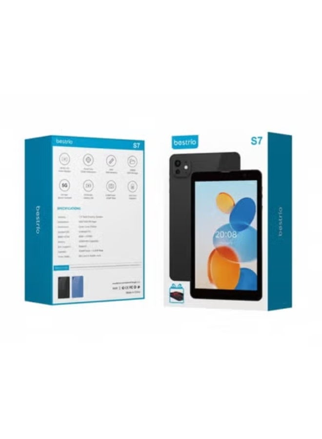 BESTRIO “S7 7-Inch 5G Android Tablet with Octa-Core Processor, 8GB RAM and 256GB Storage, Dual Cameras, 3500mAh Battery, WiFi & 5G Connectivity – Portable Tablet for Work, Gaming, Streaming, Study, and Entertainment on the Go.” - Image 2