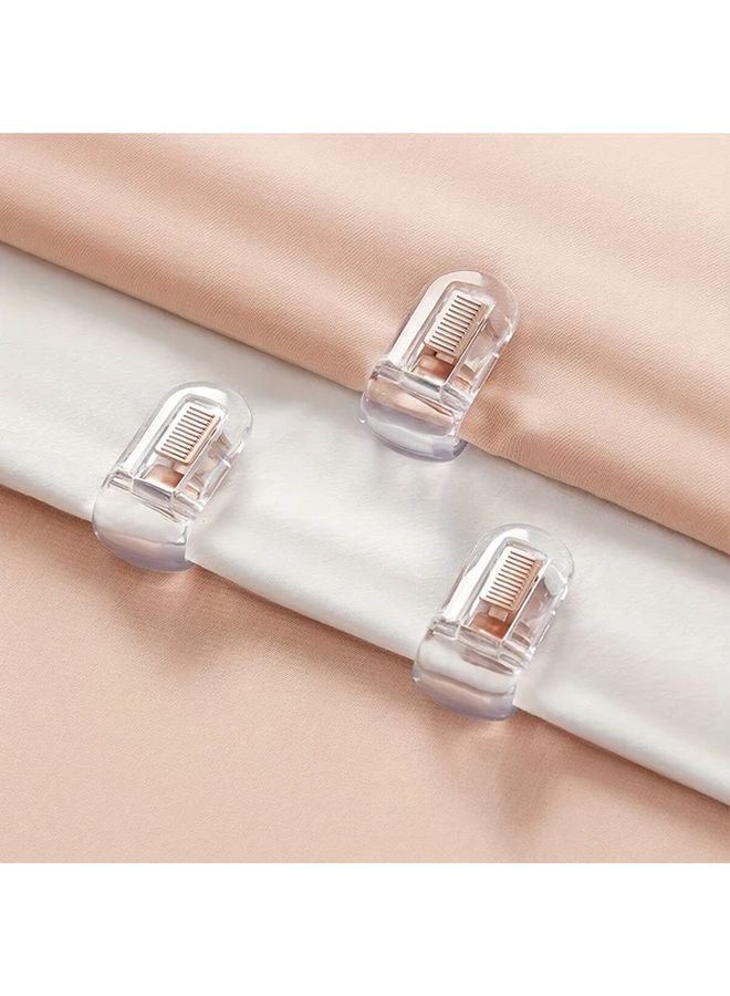 Green Plastic Bedding Clips Non Slip No Residue for Bed Curtain Sofa Cover 6pcs - Image 4