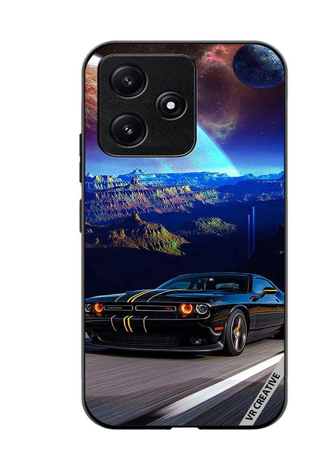 VR CREATIVE Protective Case Cover For Xiaomi Poco M6 Pro 5G Car Design Multicolour - Image 1