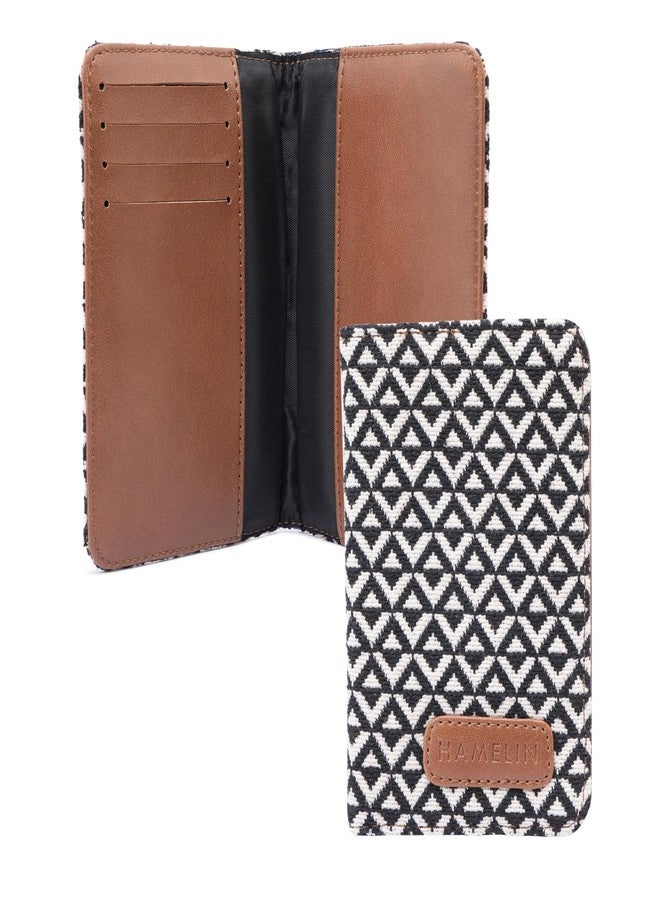 HAMELIN Unisex Cotton Passport Holder Travel Organizer-Orca | Passport Case Cover | Document Holder with 1 Passport Slot, 4 Credit Card Slots | Travel Wallet For Unisex | Travel Essentials,White - Image 1