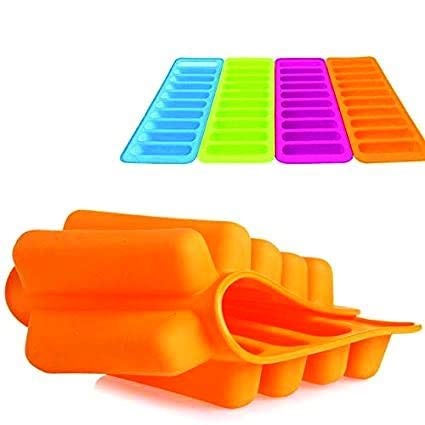 STONE STONE Silicone Kitkat Shape Chocolate Mould and Stick Shape ice Cube Tray for Water Bottle (1 Pcs.,Color-As Per Availablity) - Image 5
