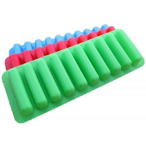 STONE STONE Silicone Kitkat Shape Chocolate Mould and Stick Shape ice Cube Tray for Water Bottle (1 Pcs.,Color-As Per Availablity) - Image 1