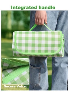 Ssovi Outdoor Picnic Mat, Moisture-Proof And Thickened Moisture-proof Mat, Beach Camping Mat, Outdoor Cushion,Foldable Waterproof Outdoor Picnic Mat 200 x 200cm  - Image 2