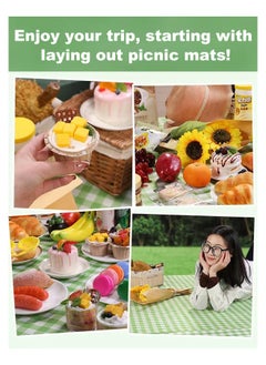 Ssovi Outdoor Picnic Mat, Moisture-Proof And Thickened Moisture-proof Mat, Beach Camping Mat, Outdoor Cushion,Foldable Waterproof Outdoor Picnic Mat 200 x 200cm  - Image 4