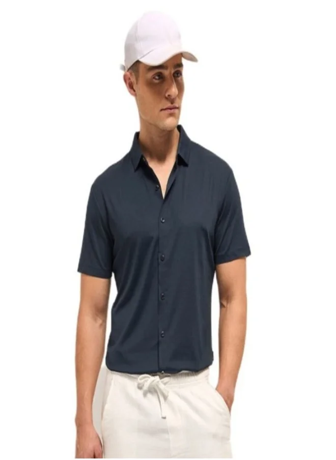 THE BEAR HOUSE Men's Shirt for Casual and Formal Wear | Classic Button-Down Style for Office, Daily Use, Travel, Events & All-Season Outfits | Versatile & Stylish Wardrobe Essential for Every Occasion